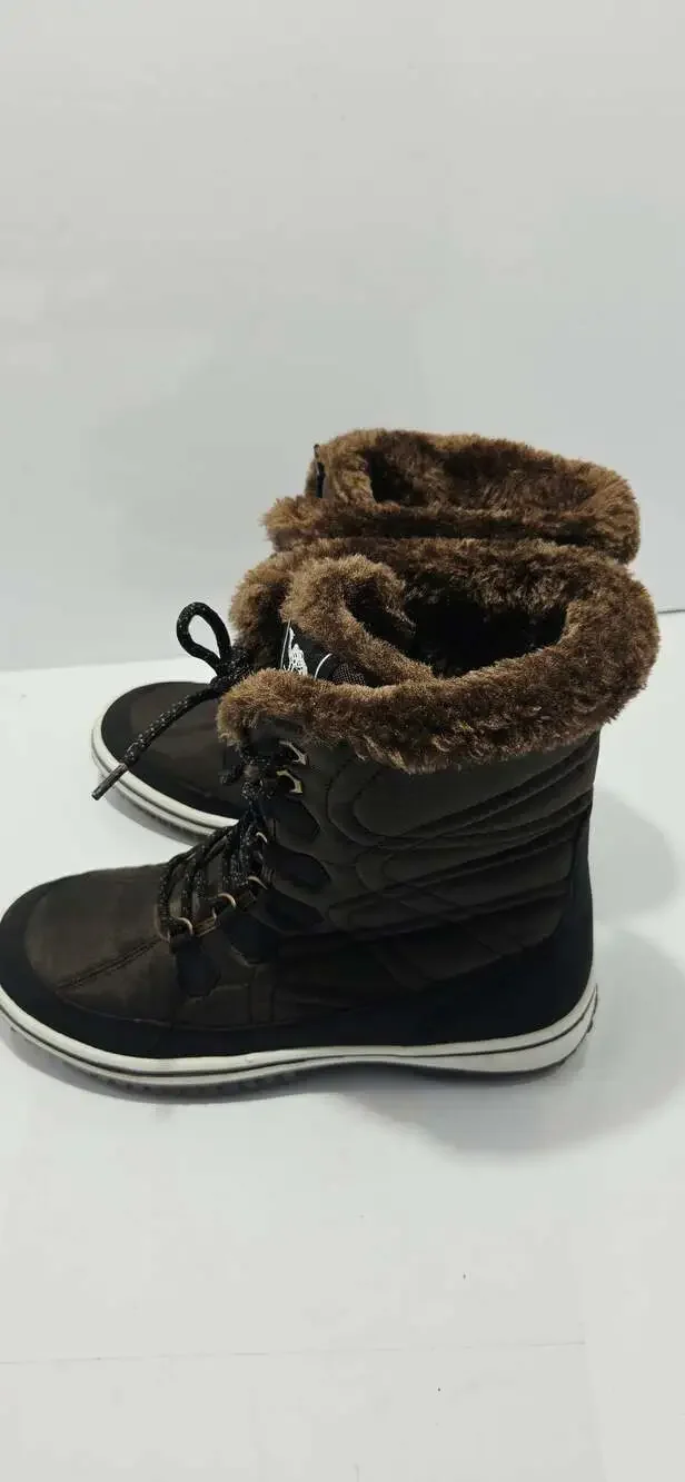 ZeroXposur Women's Winter Boots Faux Fur Lined Brown US 8 K94234601